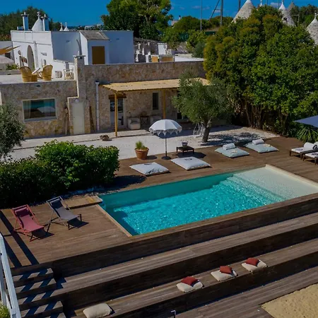 Trullo Premium Avec Piscine & Corner Vakantiehuis *